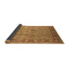 Sideview of Oriental Brown Industrial Rug, urb3021brn