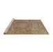 Sideview of Machine Washable Industrial Modern Light Brown Rug, wshurb3022