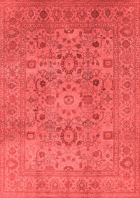 Oriental Red Industrial Rug, urb3022red