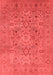 Oriental Red Industrial Area Rugs