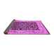 Sideview of Oriental Purple Industrial Rug, urb3023pur