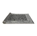 Sideview of Oriental Gray Industrial Rug, urb3023gry