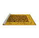 Sideview of Machine Washable Oriental Yellow Industrial Rug, wshurb3023yw