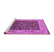 Sideview of Machine Washable Oriental Purple Industrial Area Rugs, wshurb3023pur