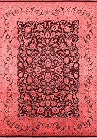 Oriental Red Industrial Rug, urb3023red