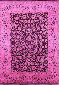 Oriental Pink Industrial Rug, urb3023pnk