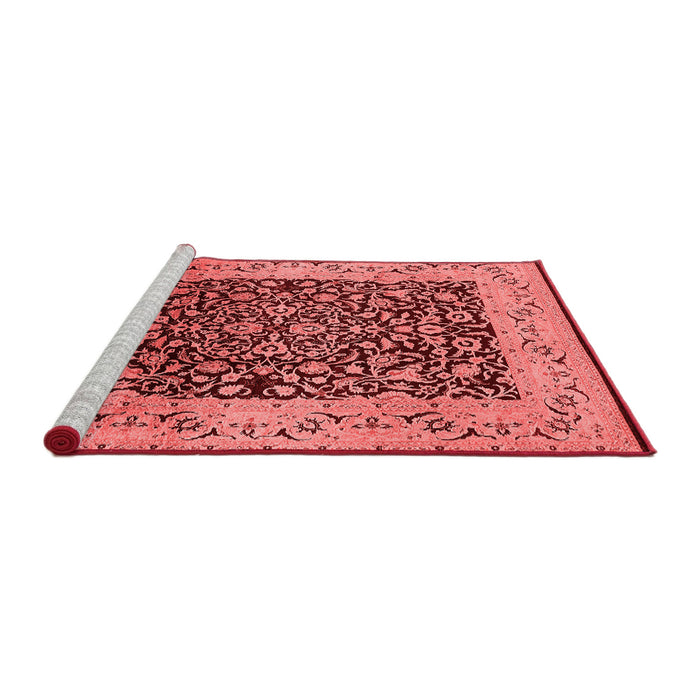 Industrial Red Washable Rugs