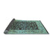 Sideview of Oriental Light Blue Industrial Rug, urb3023lblu