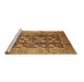 Sideview of Machine Washable Oriental Brown Industrial Rug, wshurb3024brn