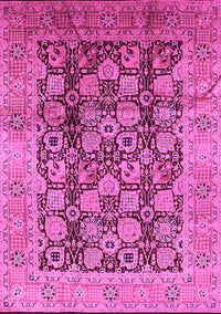 Oriental Pink Industrial Rug, urb3024pnk