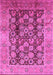 Oriental Pink Industrial Rug, urb3024pnk