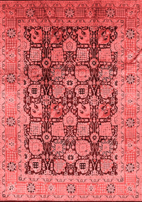 Oriental Red Industrial Rug, urb3024red