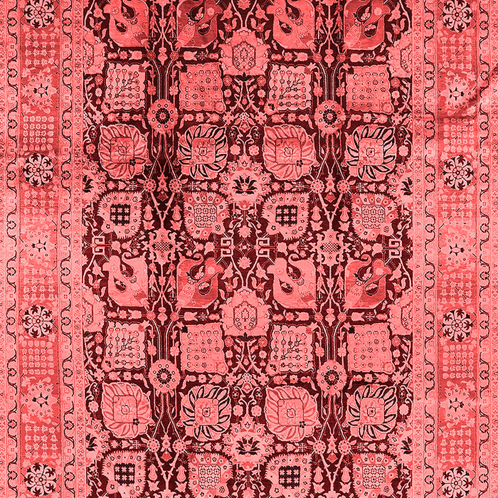 Oriental Red Industrial Area Rugs