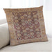 Lifestyle Image of Mid-Century Modern Urban Square Sandy Brown Throw Pillow, 18 inch by 18 inch, pwurb3024