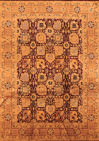 Oriental Orange Industrial Rug, urb3024org