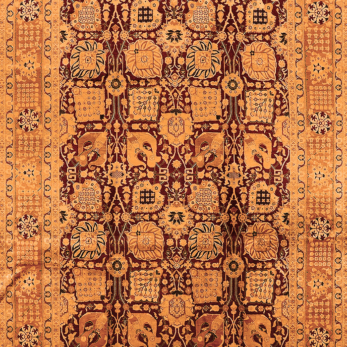 Oriental Orange Industrial Rug, urb3024org