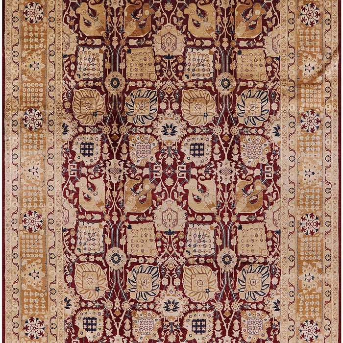 Machine Washable Industrial Modern Sandy Brown Rug, wshurb3024