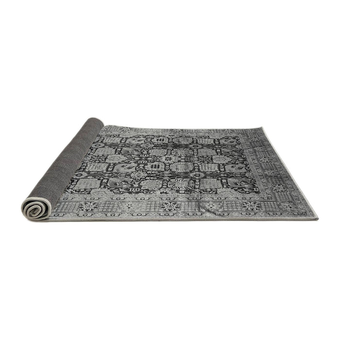Sideview of Oriental Gray Industrial Rug, urb3024gry