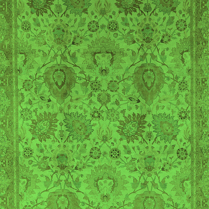 Oriental Green Industrial Rug, urb3025grn
