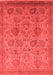 Oriental Red Industrial Area Rugs