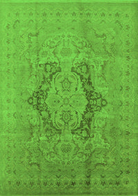 Oriental Green Industrial Rug, urb3026grn