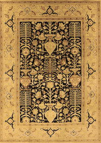 Oriental Brown Industrial Rug, urb3027brn