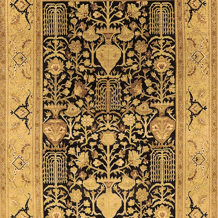 Oriental Brown Industrial Rug, urb3027brn