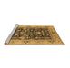 Sideview of Machine Washable Oriental Brown Industrial Rug, wshurb3027brn