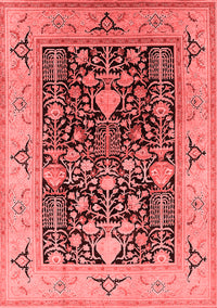 Oriental Red Industrial Rug, urb3027red