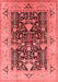 Oriental Red Industrial Area Rugs