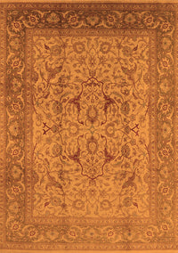 Oriental Orange Industrial Rug, urb3028org