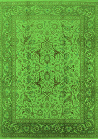 Oriental Green Industrial Rug, urb3028grn