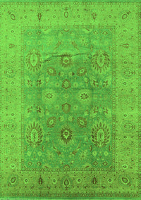 Oriental Green Industrial Rug, urb3029grn