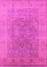 Oriental Pink Industrial Rug, urb3029pnk