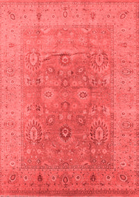 Oriental Red Industrial Rug, urb3029red