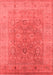 Oriental Red Industrial Area Rugs