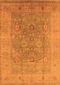 Oriental Orange Industrial Rug, urb3029org