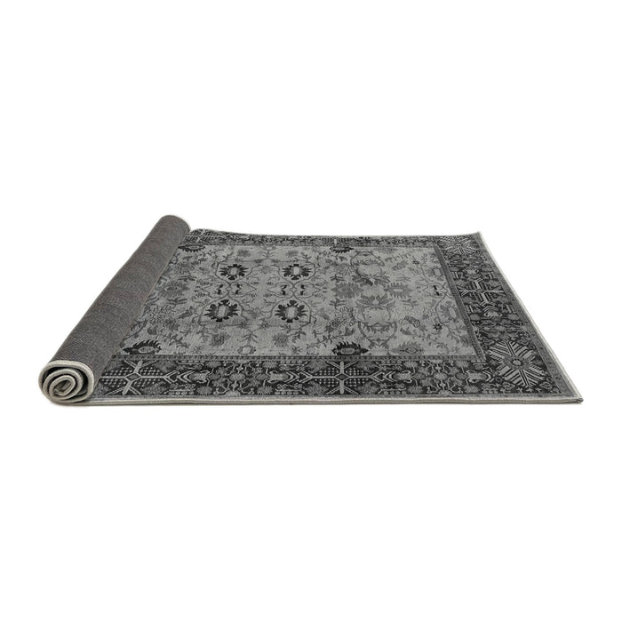 Sideview of Oriental Gray Industrial Rug, urb3030gry