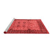 Industrial Red Washable Rugs