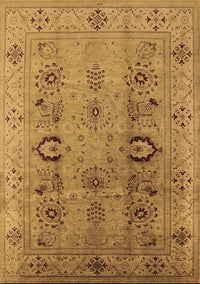 Oriental Brown Industrial Rug, urb3031brn