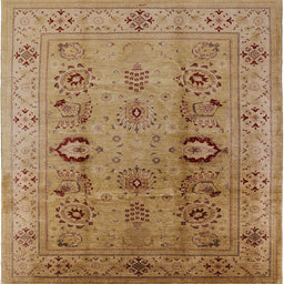 Square Machine Washable Industrial Modern Brown Sand Brown Rug, wshurb3031