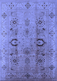 Oriental Blue Industrial Rug, urb3031blu