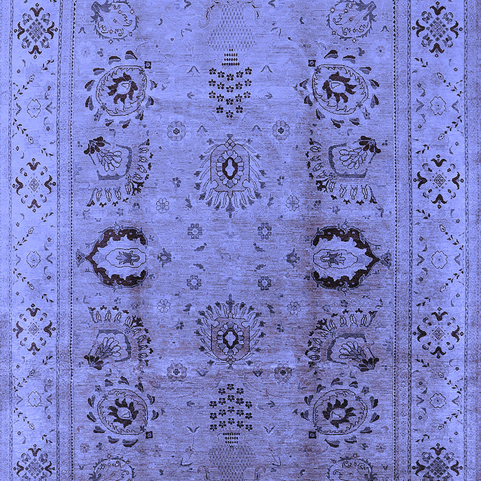 Oriental Blue Industrial Rug, urb3031blu