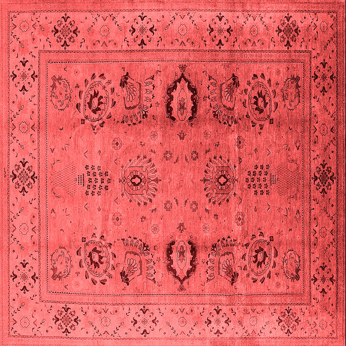 Oriental Red Industrial Rug, urb3031red