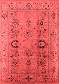 Oriental Red Industrial Rug, urb3031red