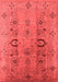 Oriental Red Industrial Area Rugs