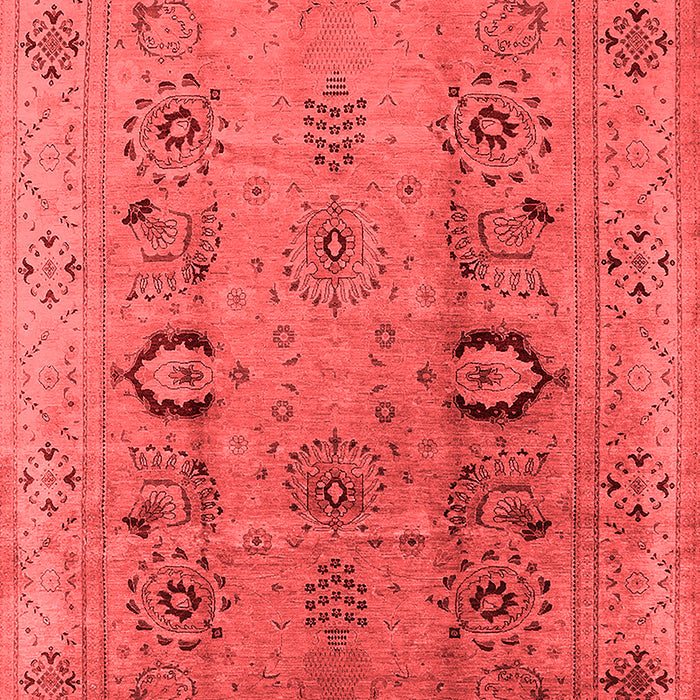 Oriental Red Industrial Area Rugs