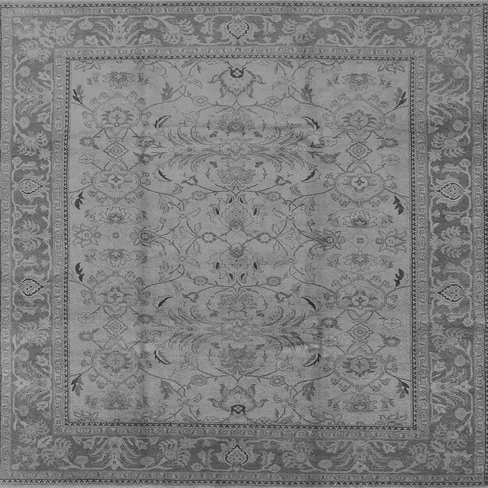 Square Oriental Gray Industrial Rug, urb3032gry