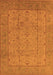 Oriental Orange Industrial Rug, urb3032org