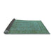 Sideview of Oriental Light Blue Industrial Rug, urb3032lblu